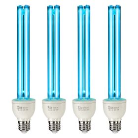 VEVOR UV Light Bulb 4 Pack 25W Replacement Ultraviolet UVC Lamp with Ozone UVO