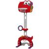 Adjustable Height Kids Basketball Hoop, 4.4-5 ft, 5-in-1 Design for Indoor Use, Red