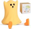 Halloween Ghost Night Lights for Kids: Cute Lamp Rechargeable Toddler Baby Night Light with Timer, Adjustable Brightness