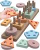 Toys Boy Girl, Toys Toddlers Kids Baby, Birthday Gifts, Wooden Learning Puzzles Shape Sorter Toys for Toddlers
