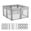 Baby Playpen, 78.7″ x 70.1″ Extra Large Toddlers Playpen, Foldable Baby Fence Play Yard with Zippered Door & Soft Breathable Mesh
