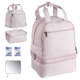 Breast Pump Backpack, Breast Feeding Bag with Ice Pack, Fits for S1/S2, Pumping Accessories & Breastmilk Storage, Portable Pump Carrying Case for Work