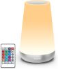 Night Light for Kids Baby, 2500mAh13 RGB Colors & 5 Brightness, Portable Rechargeable LED Bedside Lamp for Baby Nursery
