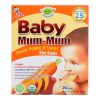 Baby Mum Mum Organic Baby Teeth Rice Rusk Organic Rick Snack With Sweet Potato And Carrot Flavor - Case Of 6 - 1.76 Oz