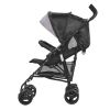 Lightweight Stroller, Compact Easy Fold MultiPosition Recline Canopy Backrest, Carbon Steel Frame, Large Storage Basket,Cup Holder