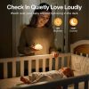 Baby Night Light for Nursery, Soft Silicone Tap Control Night Lamp with 8 Color Changing, Stepless Dimming, Rechargeable Portable Night Light for Kids