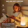 Night Light for Kids Baby, 2500mAh13 RGB Colors & 5 Brightness, Portable Rechargeable LED Bedside Lamp for Baby Nursery