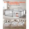 Baby Playpen, 78.7″ x 70.3″ Extra Large Playpen for Babies Toddlers, Indoor/Outdoor Baby Fence Play Yard