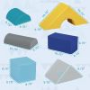 11-Piece Kids Crawl and Climb Activity Play Set for Climbing, Crawling, Sliding, Multicolored