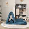 12 Pcs Kids Modular Couch, Toddlers Couch Child Sectional Sofa, Playroom Bedroom Furniture for Boys and Girls, Blue