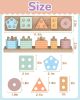 Toys Boy Girl, Toys Toddlers Kids Baby, Birthday Gifts, Wooden Learning Puzzles Shape Sorter Toys for Toddlers
