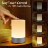 Nursery Night Light for Baby, Portable LED Touch Night Lamp for Kids and Adult, Breastfeeding, Sleep Aid, USB Rechargeable Nursing Lamp