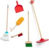 Melissa  Doug 6-Piece Pretend Play Set Toddler Toy Cleaning