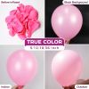 Pink Balloons Latex Party Balloons - 100 Pack 12 inch Round Helium Pink Balloons for Birthday Wedding Anniversary Bridal Shower Gender Reveal Party De