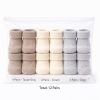 Baby Socks 12 Pairs Newborn Cotton Socks Unisex 0–6 Months Soft Breathable Neutral Colors