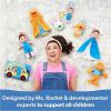 Official Speak & Sing Doll, 16' Tall Interactive Toy with 4 Songs & 16+ Phrases, Toddler Toys for Girls & Boys Ages 6 Months to 3+ Years.