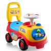 Ride On Push Car for Toddlers, Ages 1-3, Ride Racer, Sit to Stand Toddler Ride On Toy, Classic Kids Ride On Car with Music Steering Wheel