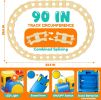 Toddler Boy Girl Toys 1-2-3, Train Set for Toddlers 2-4 with Music & Light, Toys for 1 2 3 Year Old Boy Girl