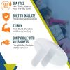 Outlet Covers Baby Proofing (50 Pack) Safe & Secure Electric Plug Protectors | Sturdy Childproof Socket Covers for Home & Office | Easy Installation |
