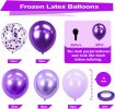 Purple Latex Balloons Kit
