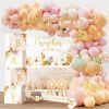 Little Pumpkin Shower Decorations Party Supplies for Girl, Rustic Fall Autumn Baby Shower Decoration