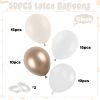 Nude White Gold Balloons