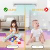 12 Pcs Plush Interlocking Carpet Tiles, Non-Toxic Foam Carpet Tiles for Toddler Baby, Machine-Washable, Anti-Slip