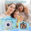 Kids Camera Toys for 3-8 Year Old Girls Boys, Toddler Digital Video Camcorder with Cartoon Soft Silicone Cover