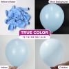 Pastel Blue Latex Party Balloons - 100 Pack 12 inch Round Helium Light Blue Bridal Blue Balloons for Wedding Bridal Shower Gender Reveal Birthday Part
