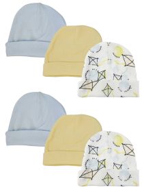 Baby Boys Caps (Option: Pack Of 12)