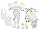 Newborn Baby Girls 15 Pc Layette Baby Shower Gift Set