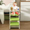 Multi functional Growing Up Dining chair,A high chair suitable for eating and feeding,Adjustable Height Toddler Tower