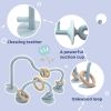 Suction Toys Teething Chew - Baby Table Toys, Teething Toys Silicone Teethers