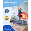 36" Kids Trampoline, 3FT Indoor Outdoor Trampoline, Foldable Mini Trampoline with Handle, Rebounder Trampoline for Toddlers