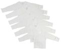 Preemie Long Sleeve Side Snap With Mitten